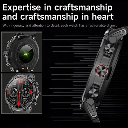 2024 Men's Smart Watch 1.85-inch Full Screen Touch Screen 360 * 360 Resolution IP67 Waterproof 710Mah Battery Capacity Watch