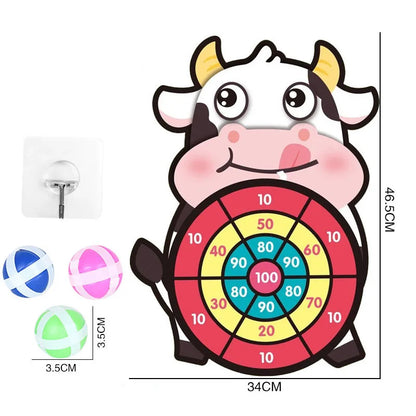 Children Toys for Boys Girls 3-12 years Animal Dart Board Sticky Ball Kids Sports Outdoor Play Games Party Toys Funny Xmas Gifts