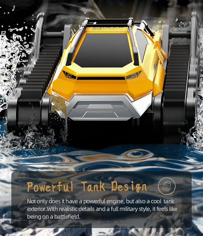 JJRC Q183 4WD RC Car 2.4G Amphibious 4 Wheel Remote Control Truck Climbing Off Road Waterproof Armored Vehicles Children's Toys