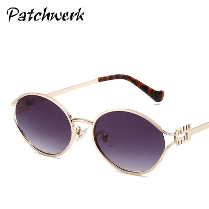 New Summer Sunglasses – Oval-shaped, high-end ins-style women's fashion sunglasses, cross-border influencer favorite.