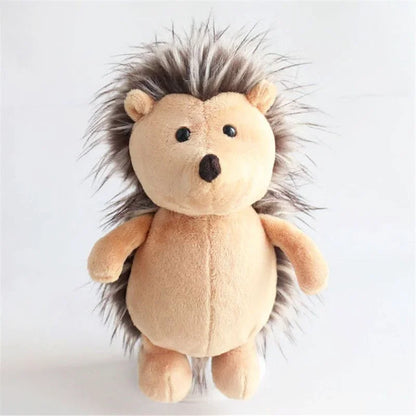 25CM Kawaii Jungle Animal Plush Toys Forest Animal Plush Dog Zebra Elephant Lion Fox Giraffe Children's Toys Doll Birthday Gift