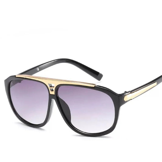 Men's Driving Sunglasses Black for Sale Fashion Oversized Big Designer Sun Glasses For Woman and Man With Case Discount Frame