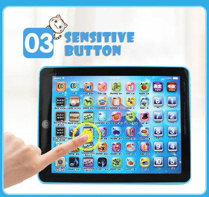 Kids Tablet Story Chinese English Learning Machine Toys Touch Song Music Game Education Baby Children Toys Girls Birthday Gift