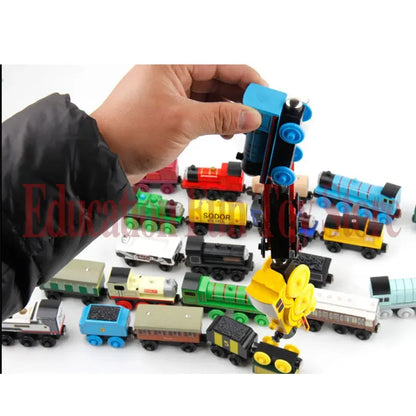Thomas and Friends boutique Wooden Magnetic Train car stanley Dieselo Edward bulgy spencer Annie Clarabel Children's Toys Gift