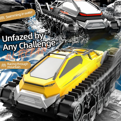 JJRC Q183 4WD RC Car 2.4G Amphibious 4 Wheel Remote Control Truck Climbing Off Road Waterproof Armored Vehicles Children's Toys