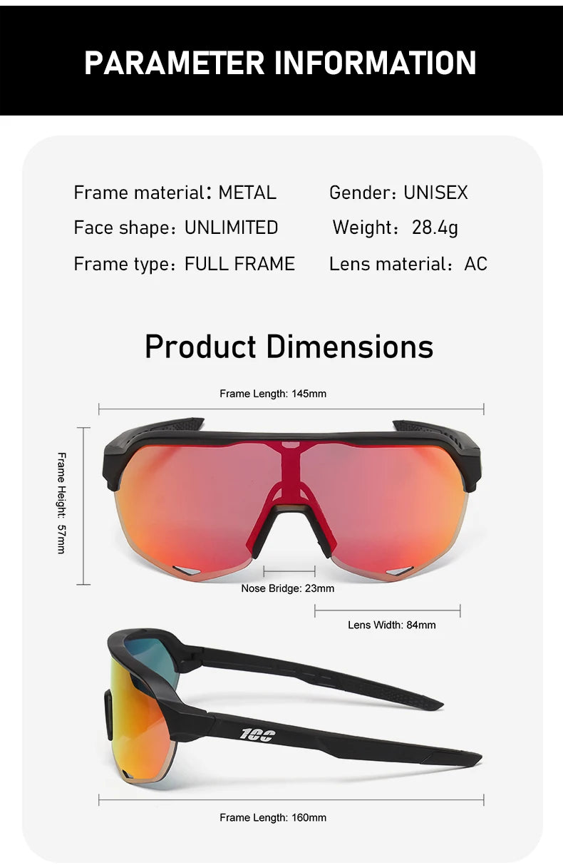 S2 S3 Cycling Sunglasses Women Men Mountain Road Bike Glasses Speed Road Bicycle Eyewear Fishing Riding outdoor Bike Accesspries