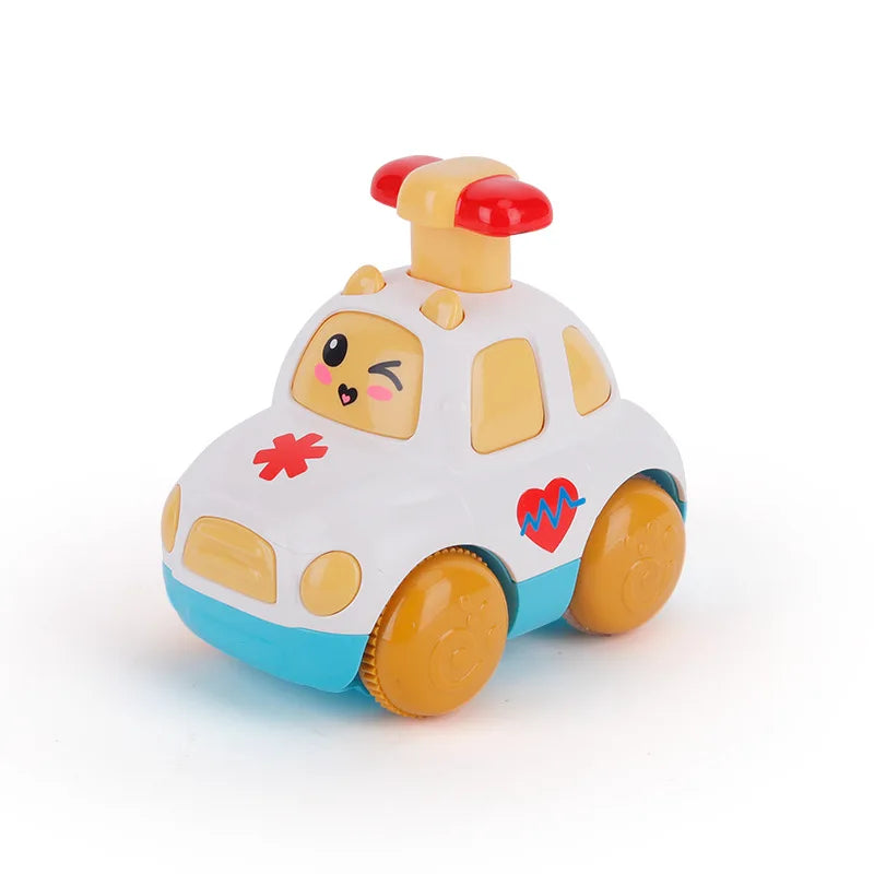 Baby Toy Cars for Kids Boy 1 2 3 Years Birthday Gift Press and Go Car Educational Toys  Animal Pull Back Cars Toys for Children