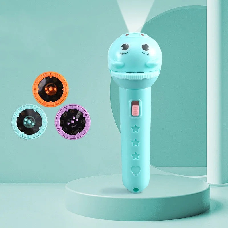 Children's toys/projector story machine/children's flashlight projection map 24