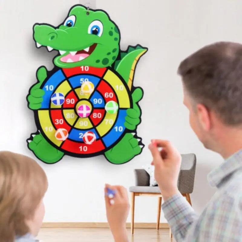 Children Toys for Boys Girls 3-12 years Animal Dart Board Sticky Ball Kids Sports Outdoor Play Games Party Toys Funny Xmas Gifts