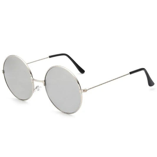 Women's Sunglasses Mens Round Ladies Fashion Mirror Glasses for Women Men Vintage UV400 Protection Sun Retro Eyewear EE09