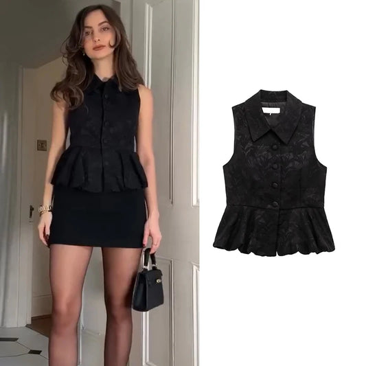 Women's 2025 New Tops Summer Fashion Slim Elegant Young Women's Tank Tops Chic Street Casual Joker Holiday Top