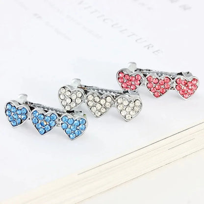 Pet Lovely Hairpins Dog Accessories Pet Dog Bows Hair Clips for Puppy Dogs Cat Yorkie Teddy Hair Grooming Pet Hair Accessories