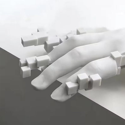 Resin Hand Statue Home Decor Abstract Sculptures Home Decorations Living Room Decor