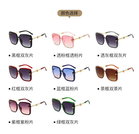Sunglasses Woman 2024 Luxury Brand Designer Fashion Unisex High Quality Sun Glasses Eyewear Ladies Female Square Glasses UV400