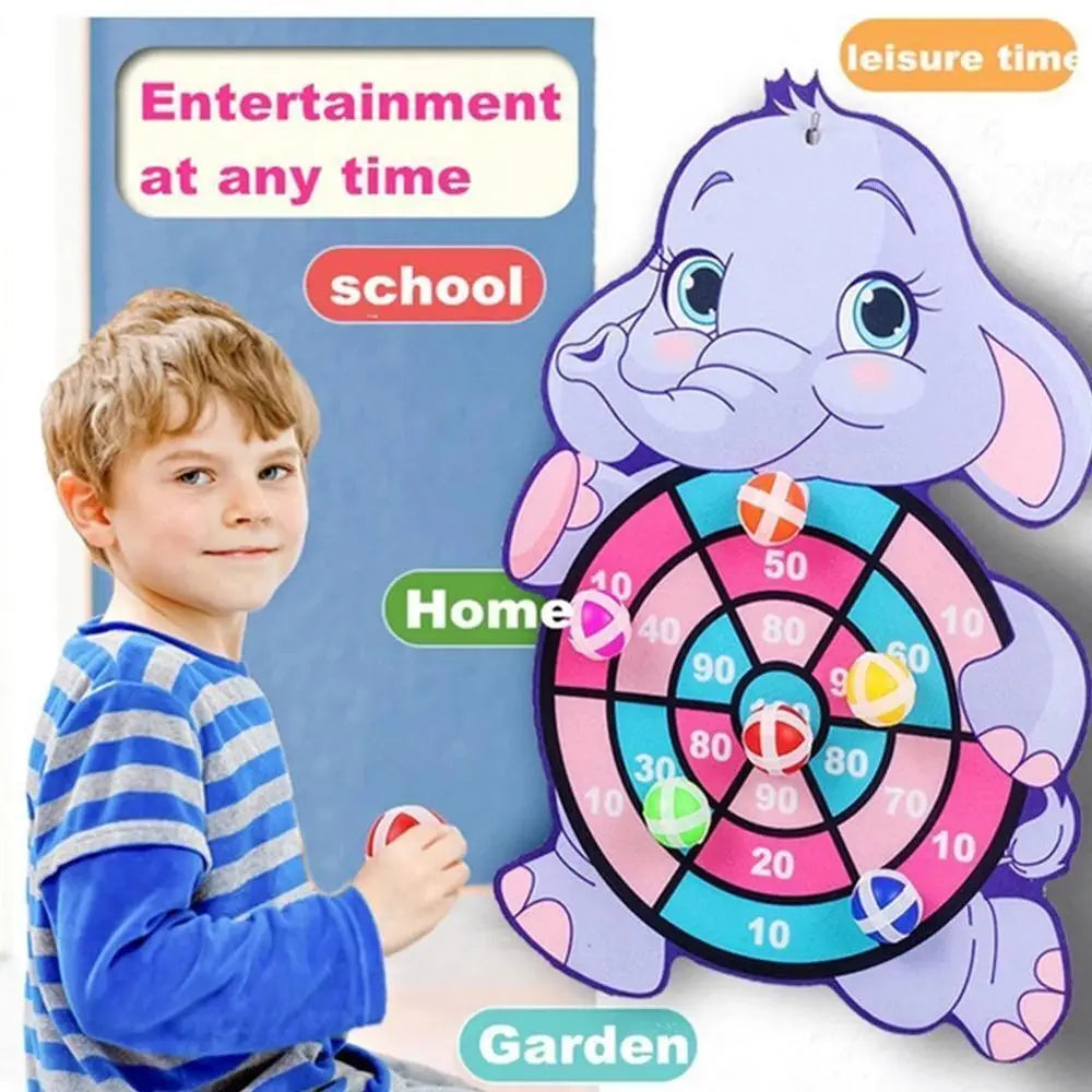 Children Toys for Boys Girls 3-12 years Animal Dart Board Sticky Ball Kids Sports Outdoor Play Games Party Toys Funny Xmas Gifts