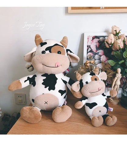 Cute Cow Plush Toy Rag Doll for Girlfriend Children's Toys Gifts Plush Toys Pillow Plushie Stuffed Animal Patung Dolls