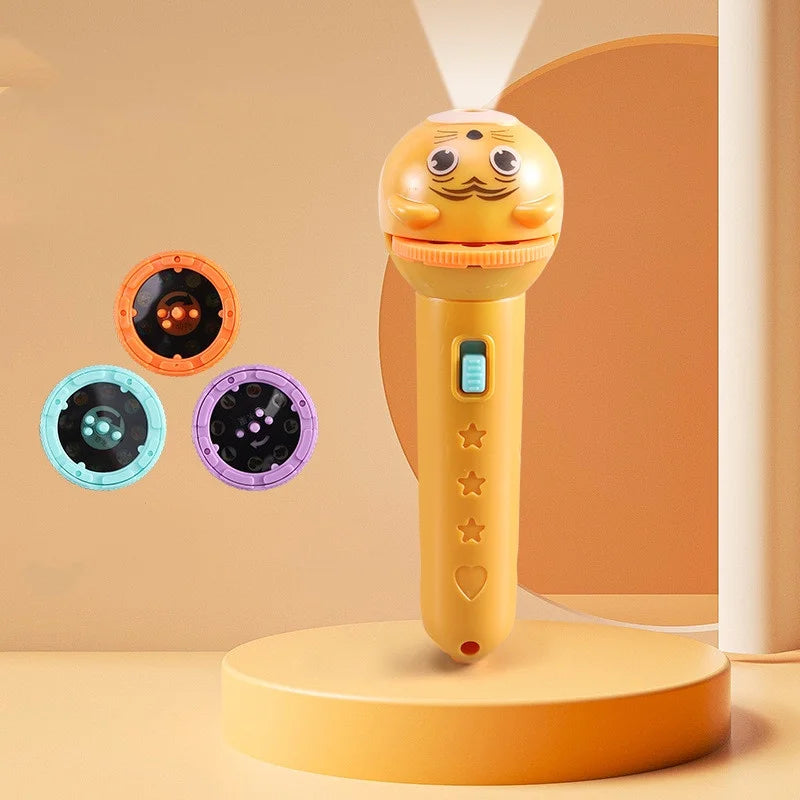Children's toys/projector story machine/children's flashlight projection map 24