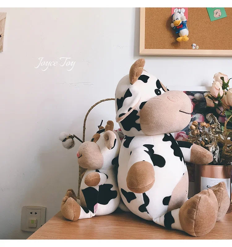 Cute Cow Plush Toy Rag Doll for Girlfriend Children's Toys Gifts Plush Toys Pillow Plushie Stuffed Animal Patung Dolls