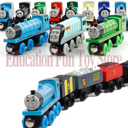 Thomas and Friends boutique Wooden Magnetic Train car stanley Dieselo Edward bulgy spencer Annie Clarabel Children's Toys Gift