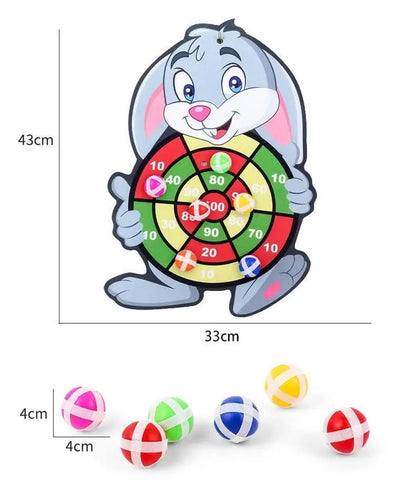 Children Toys for Boys Girls 3-12 years Animal Dart Board Sticky Ball Kids Sports Outdoor Play Games Party Toys Funny Xmas Gifts