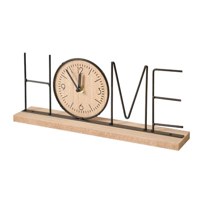 Handmade creative TV cabinet decoration furniture home living room bedroom wine cabinet office desktop clock decoration