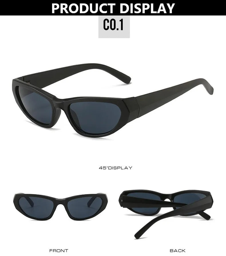 Steampunk Goggle Women Sunglasses Female Men Cyber Punk Sun Glasses Vintage Shades Futuristic Eyewear Lady Rideing Eyeglasses