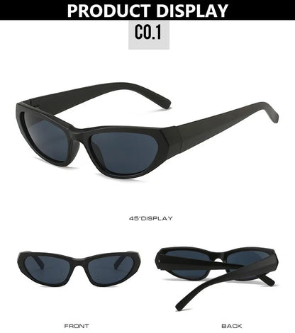 Steampunk Goggle Women Sunglasses Female Men Cyber Punk Sun Glasses Vintage Shades Futuristic Eyewear Lady Rideing Eyeglasses
