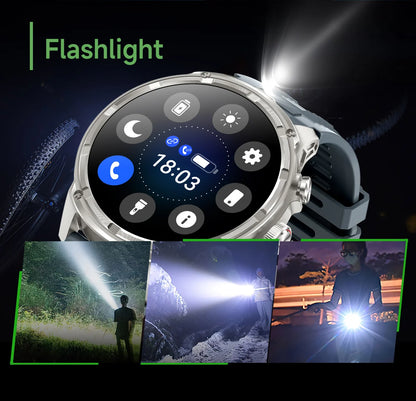 2024 Men's Smart Watch 1.85-inch Full Screen Touch Screen 360 * 360 Resolution IP67 Waterproof 710Mah Battery Capacity Watch