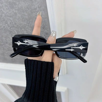 Elegant Square Sunglasses Women Men Casual Sun Glasses Female Male Fashion Mirror Vintage Outdoors Shades Oculos De Sol