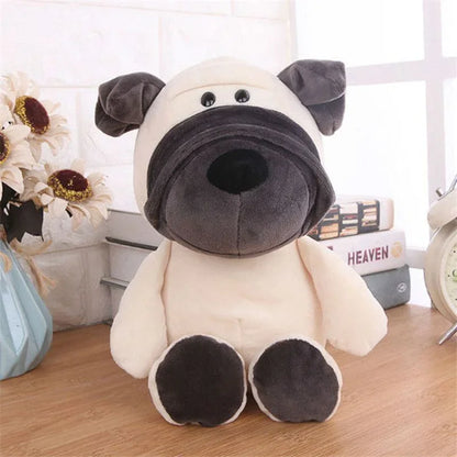 25CM Kawaii Jungle Animal Plush Toys Forest Animal Plush Dog Zebra Elephant Lion Fox Giraffe Children's Toys Doll Birthday Gift