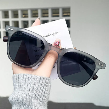 Sunglasses for Men Women's Trendy Retro Wood Grain Polarized UV Protection Eyewear Cycling Outdoor Street Photography