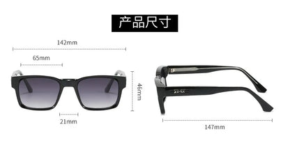 Sunglasses Man Polarized Sun Glasses Woman Luxury Brand Vintage Acetate Frame Green Driver's Goggles