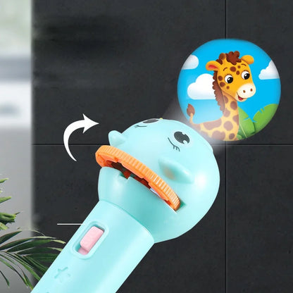 Children's toys/projector story machine/children's flashlight projection map 24