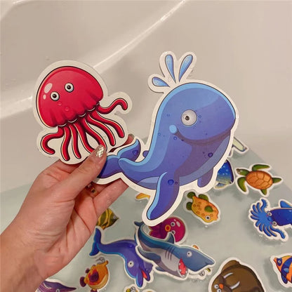 Baby Bath Toys Fun Foam Animals Cognitive Floating Toy Traffic Bathroom Bathtub Toys for Babies Gifts Kids Early Educational Toy