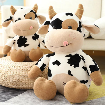 Cute Cow Plush Toy Rag Doll for Girlfriend Children's Toys Gifts Plush Toys Pillow Plushie Stuffed Animal Patung Dolls