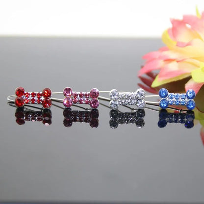 Pet Lovely Hairpins Dog Accessories Pet Dog Bows Hair Clips for Puppy Dogs Cat Yorkie Teddy Hair Grooming Pet Hair Accessories