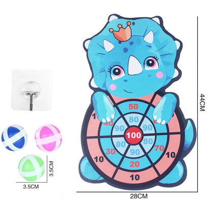 Children Toys for Boys Girls 3-12 years Animal Dart Board Sticky Ball Kids Sports Outdoor Play Games Party Toys Funny Xmas Gifts
