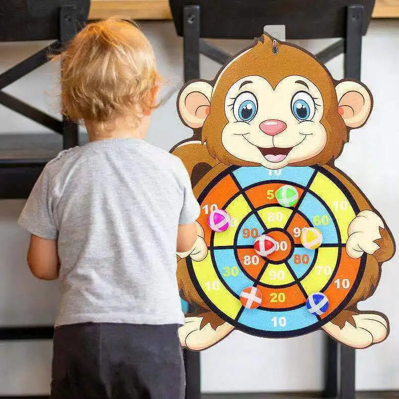 Children Toys for Boys Girls 3-12 years Animal Dart Board Sticky Ball Kids Sports Outdoor Play Games Party Toys Funny Xmas Gifts