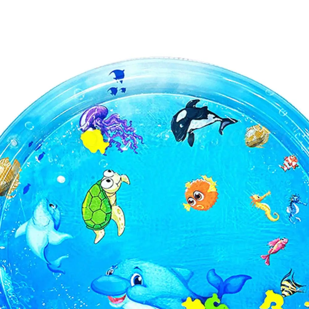 Water Play Mat For Cats Water Mat For Cat And Dog Thickened Water Sensory Playmat Pet Play Water Sensory Pad Summer Cooling Pet