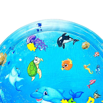 Water Play Mat For Cats Water Mat For Cat And Dog Thickened Water Sensory Playmat Pet Play Water Sensory Pad Summer Cooling Pet