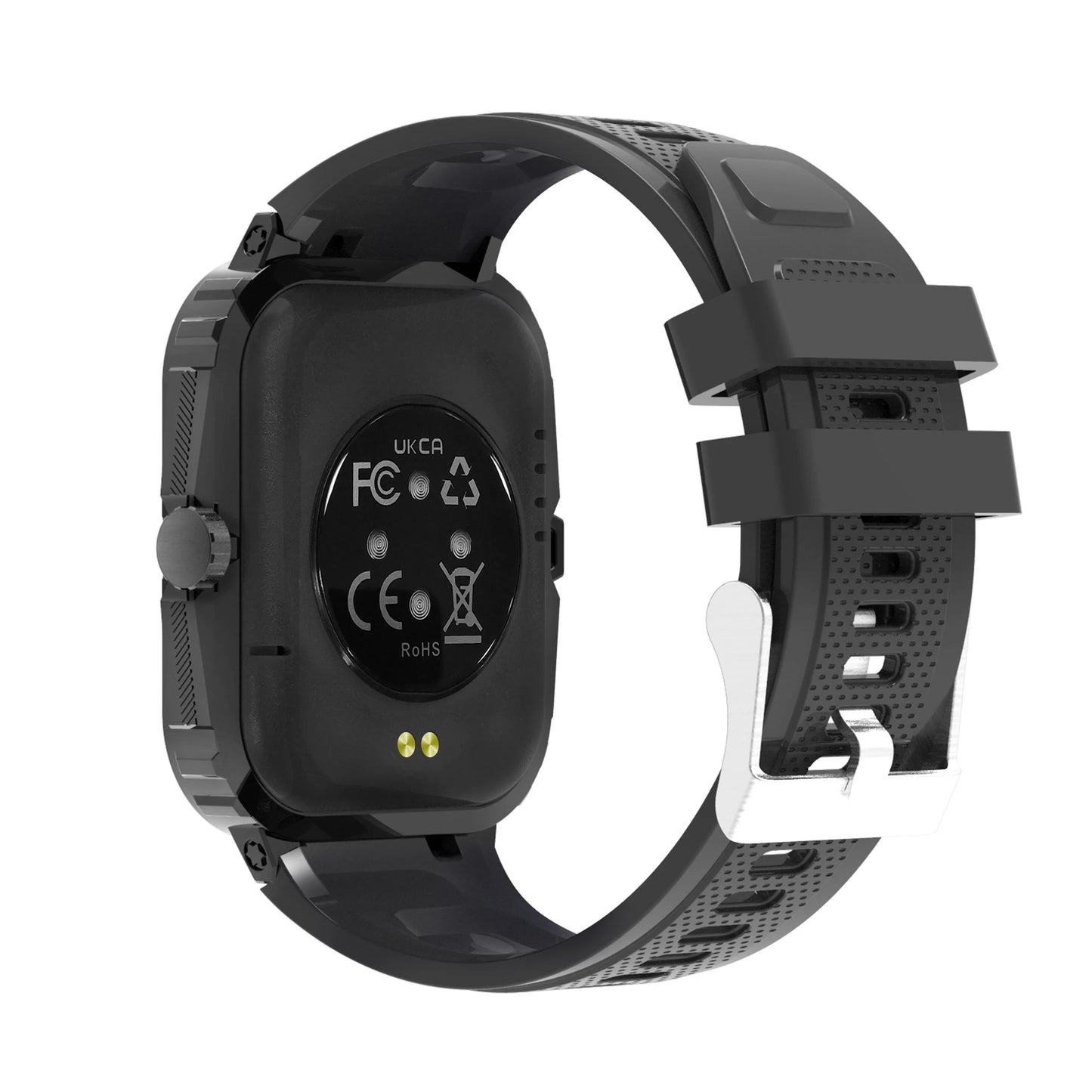 2025 New Smart Watch Sports Style USB Charging Alloy Case Stainless Steel Strap Wireless With Call Reminder Weather Function