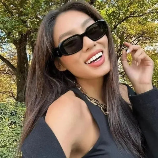 2025 New Sunglasses for Women Men Square Sun Glasses Trendy Shades UV400 Protection Outdoor Travel Eyewear