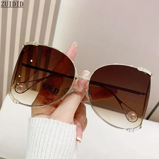 sunglasses Women 2024 Vacation Luxury Oversized Fashion Glasses Sunscreen Luxe Femme Lentes De Sol Mujer Lunette Soleil Femme