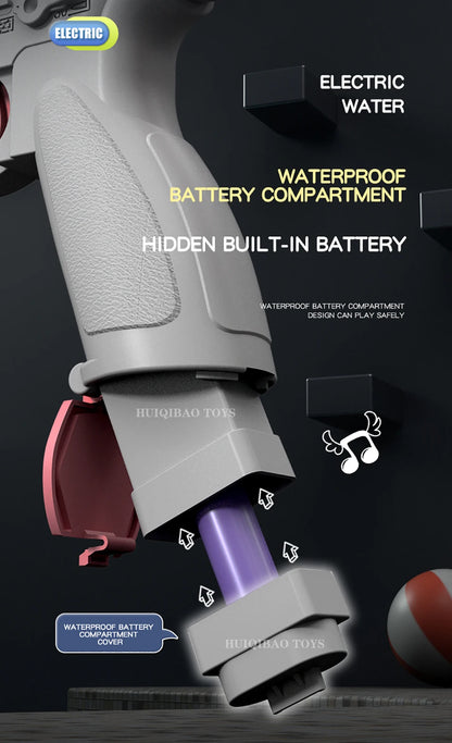 Kids M416 Auto Electric Water Gun Waters Fight Firing Pistol Toy Summer Outdoor Beach Shooting Game Children's Toys Boys Gifts