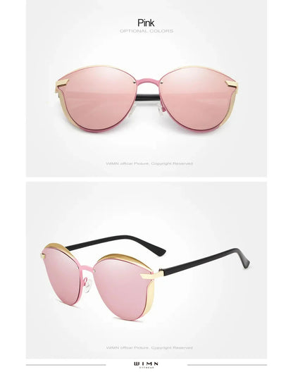 WIMN Polarized Sunglasses For Women Cat Eye Sun Glass Ladies Woman Eyewear Accessory UVAB Protection