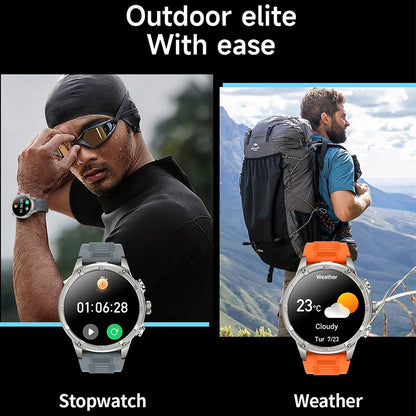 2024 Men's Smart Watch 1.85-inch Full Screen Touch Screen 360 * 360 Resolution IP67 Waterproof 710Mah Battery Capacity Watch