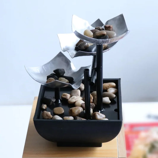 Leisure indoor running water decoration desktop fountain interior decoration crafts office running water fountain decoration