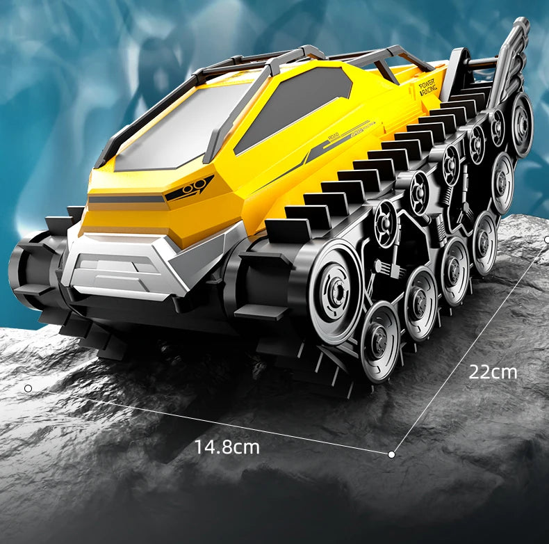 JJRC Q183 4WD RC Car 2.4G Amphibious 4 Wheel Remote Control Truck Climbing Off Road Waterproof Armored Vehicles Children's Toys