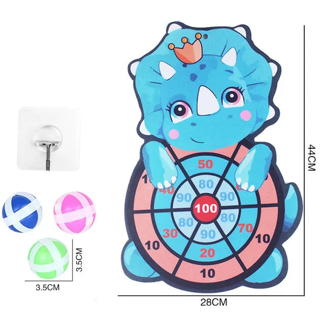 Children Toys for Boys Girls 3-12 years Animal Dart Board Sticky Ball Kids Sports Outdoor Play Games Party Toys Funny Xmas Gifts