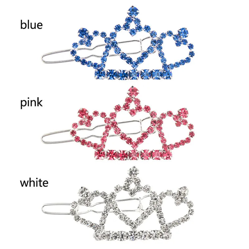 Pet Lovely Hairpins Dog Accessories Pet Dog Bows Hair Clips for Puppy Dogs Cat Yorkie Teddy Hair Grooming Pet Hair Accessories
